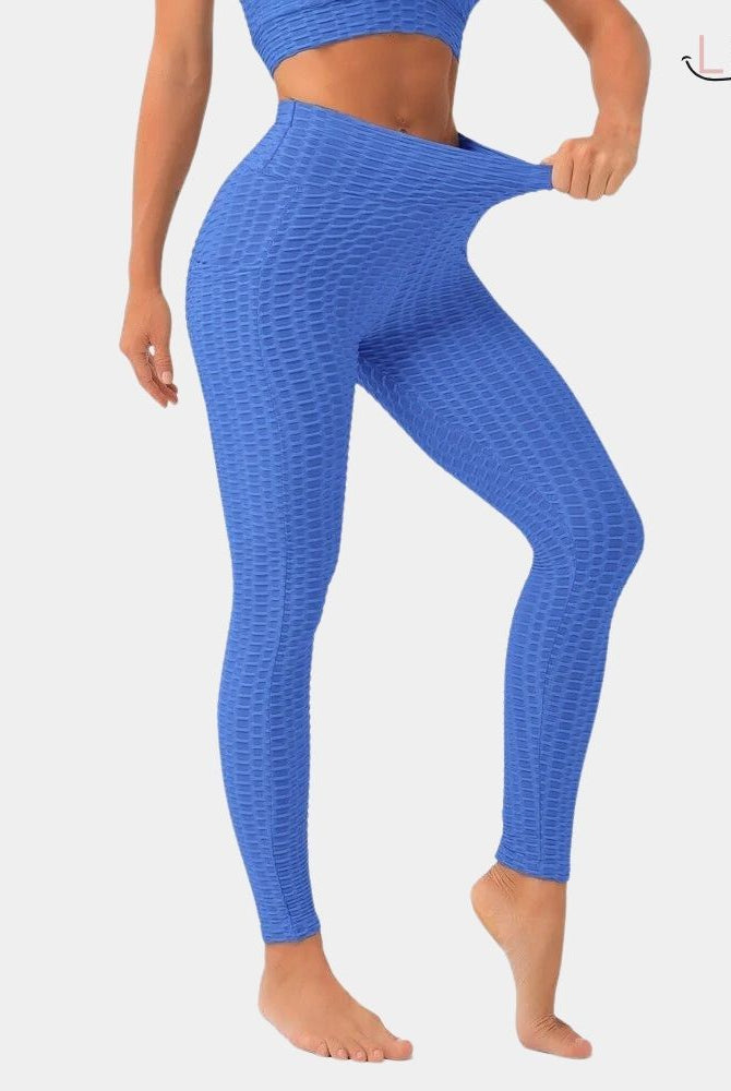 Push up anti-cellulite avec 2 poches, coloris Bleu