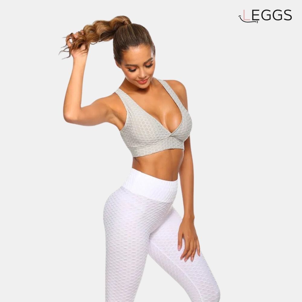 Brassière anti cellulite grise