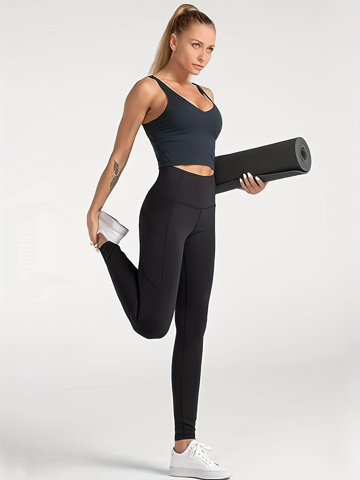 Legging de sport taille haute sculptant