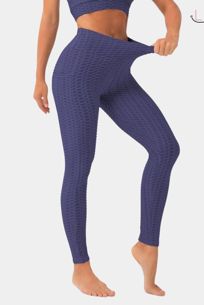 Push up anti-cellulite avec 2 poches, coloris Bleu marine