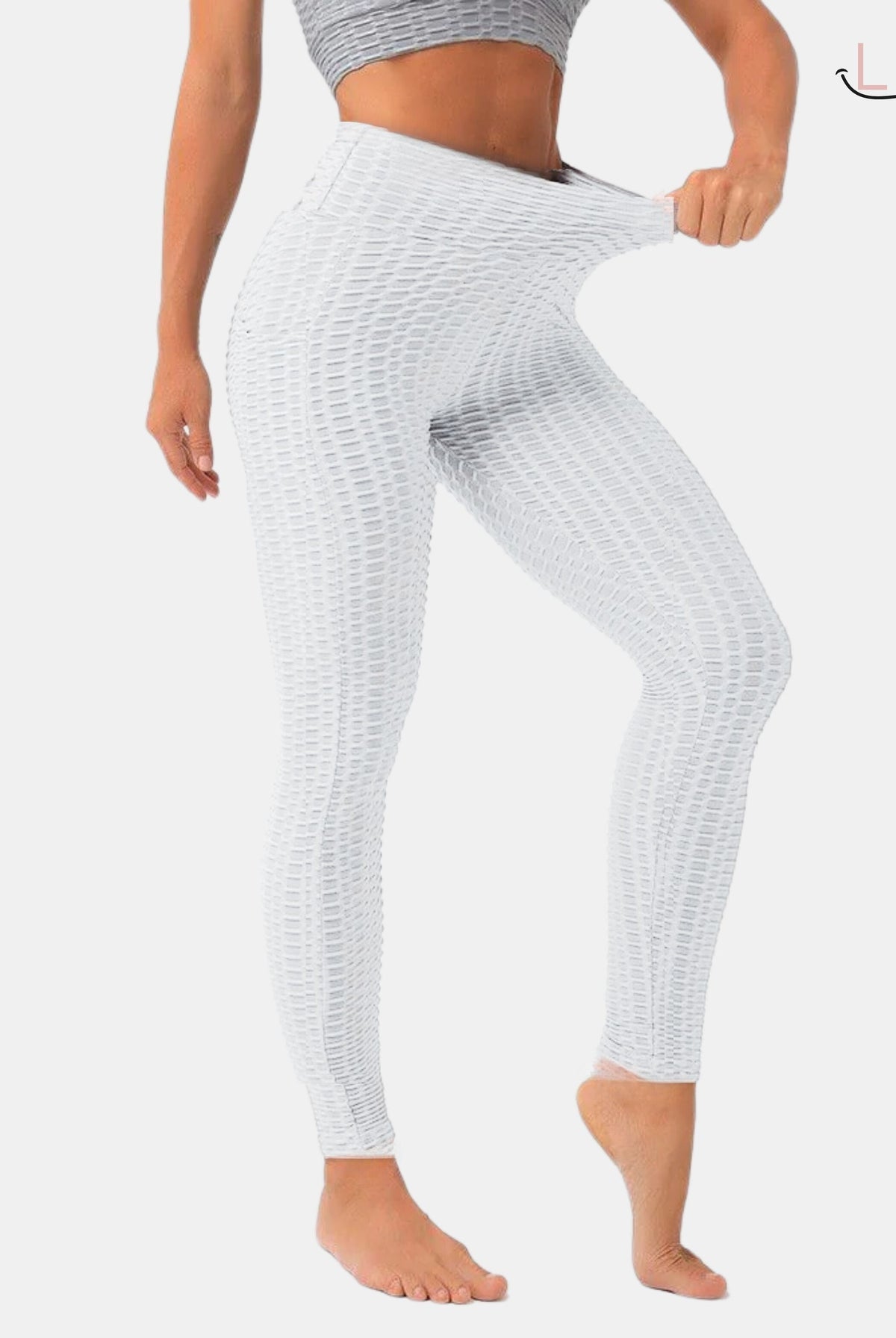 Push up anti-cellulite avec 2 poches, coloris Blanc