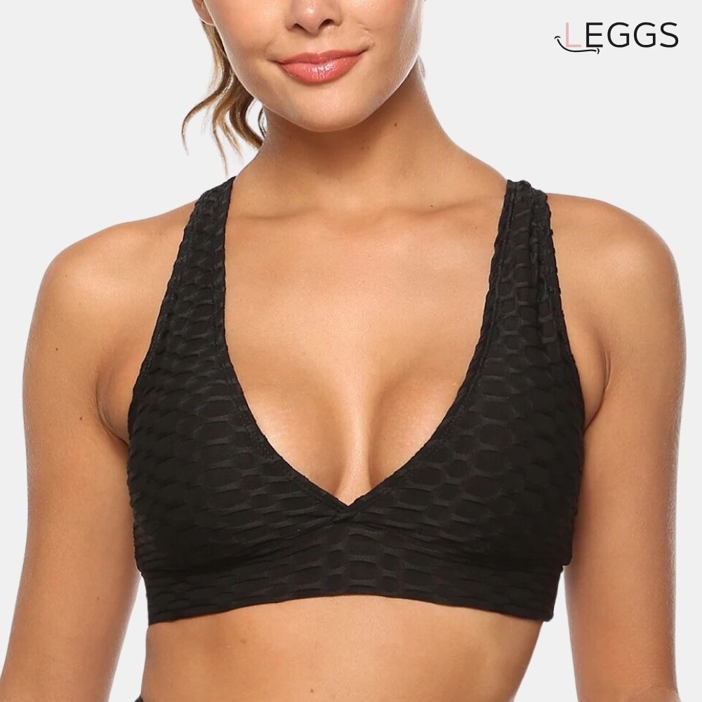 Brassière anti cellulite noir