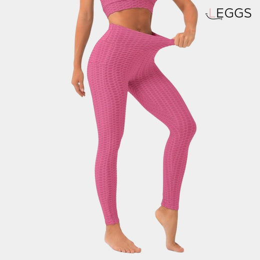 LEGGS PUSH UP ANTI-CELLULITE AVEC 2 POCHES, coloris ROSE