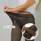 Collant polaire effet transparent