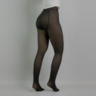 Collant polaire effet transparent