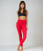 Legging Push-Up Anti Cellulite, coloris Rouge